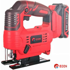 Лобзик аккумуляторный EDON ED-JS21/38BL с бесщеточным двигателем (21В 2,0 А, 2 АКБ)