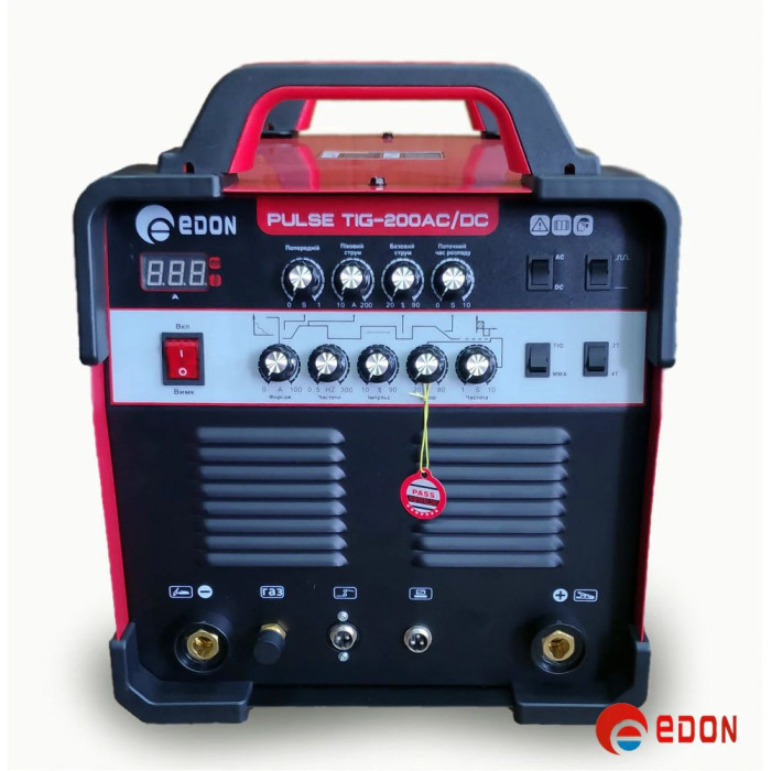 Інверторне аргонне зварювання EDON PULSETIG-200 AC/DC