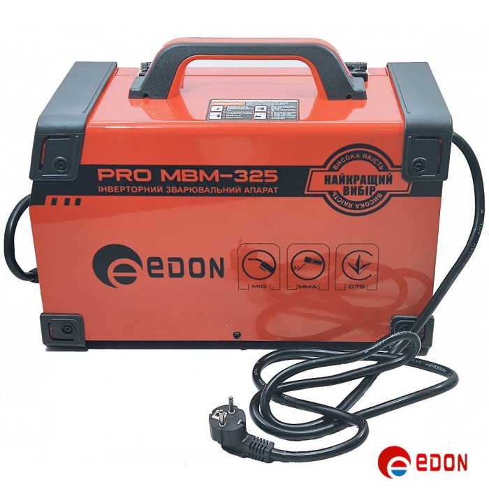 Інверторний зварювальний апарат EDON PRO MBM-325 (MMA+MIG+TIG)