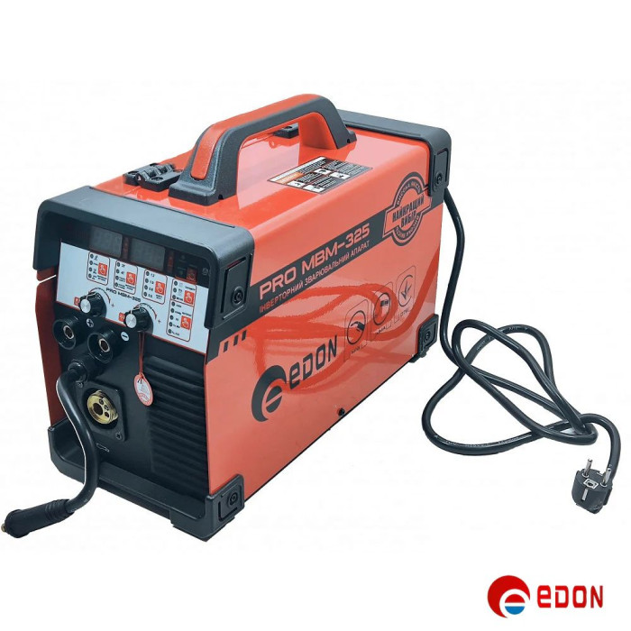 Інверторний зварювальний апарат EDON PRO MBM-325 (MMA+MIG+TIG)