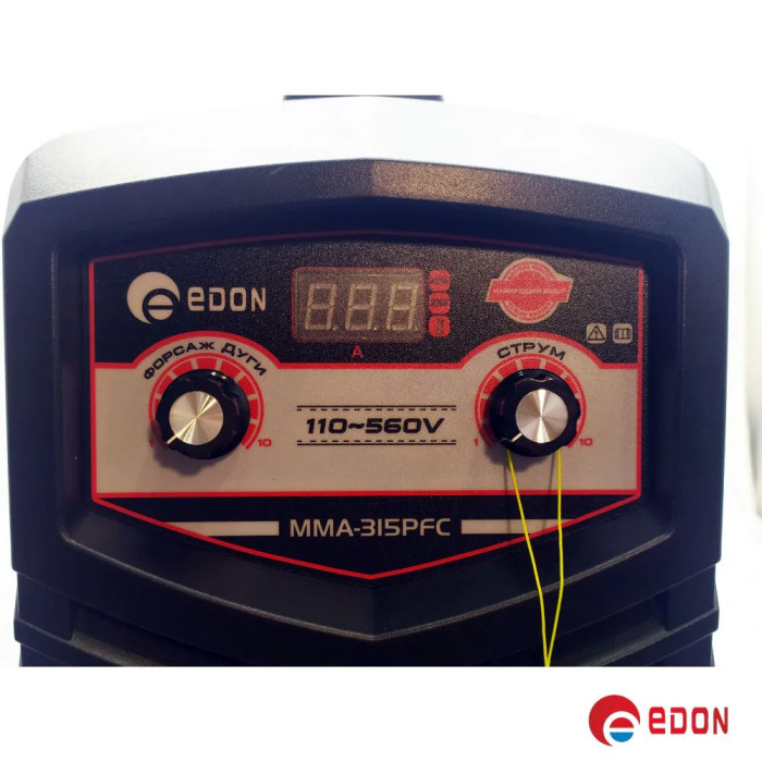 Інверторний зварювальний апарат EDON PRO MMA-315 (Кейс)