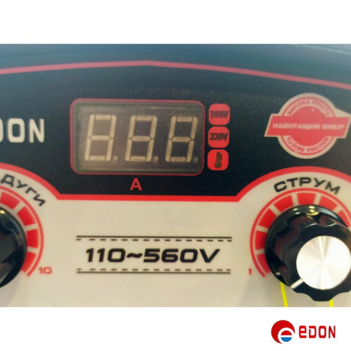 Інверторний зварювальний апарат EDON PRO MMA-315 (Кейс)