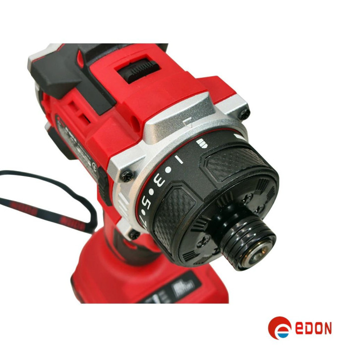 Акумуляторний шуруповерт безщітковий EDON ED-SM21 BL (для біт, без патрона)