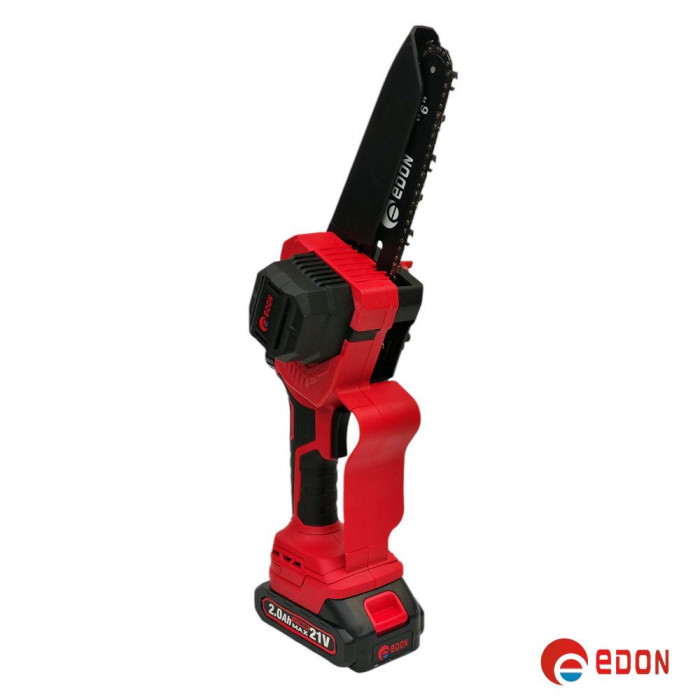 Акумуляторна міні-пила Edon ACS-18/8 M BL (безщітковий двигун, Шина 20 см)