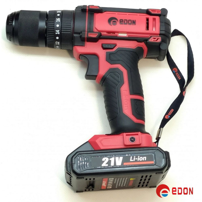 Акумуляторний шуруповерт УДАРНИЙ EDON AD-21AP