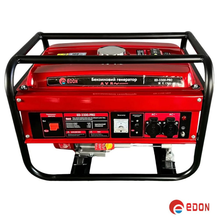Бензиновий генератор EDON ED-3300-PRO (мідь)