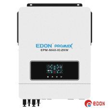 Гібридний сонячний інвертор EDON EPM-MAX-10,2KW (Чистий синус)