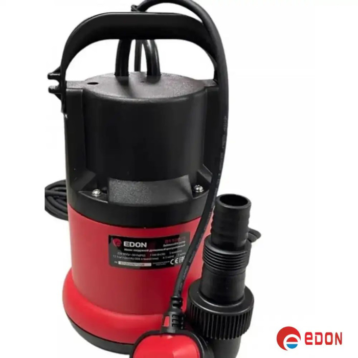 Дренажний насос EDON Q1100/35 (1100 Вт, 13,5 м3/година, напір 8,5 м, глибина 7 м)