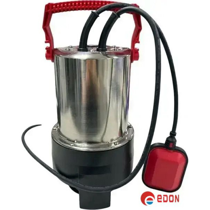 Дренажний насос EDON Q1100S/35 (1100 Вт, 12.5 м3/година, натиск 6.5 м, глибина 7 м)