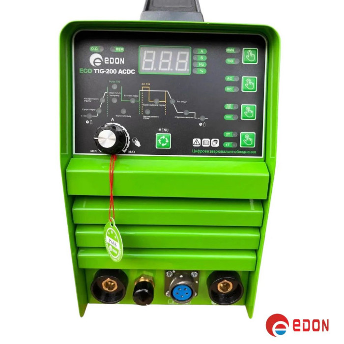 Інверторне аргонне зварювання EDON ECO TIG-200 AC/DC