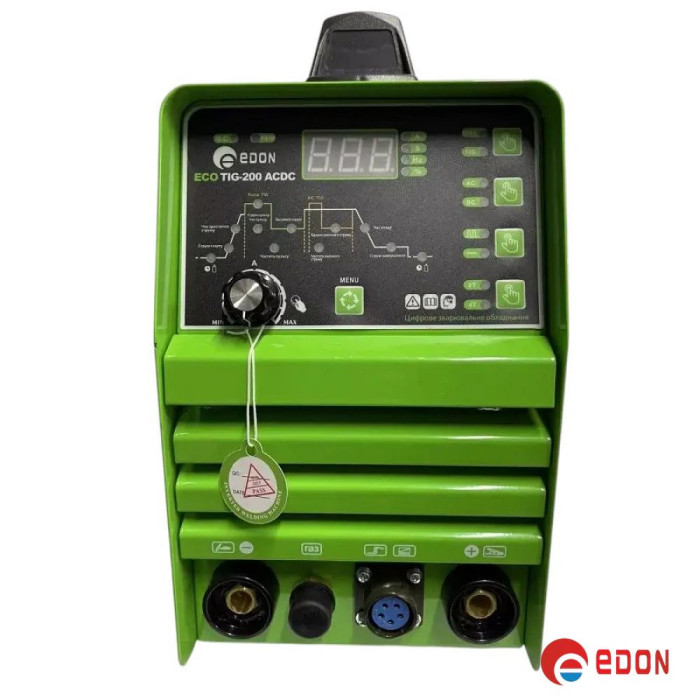 Інверторне аргонне зварювання EDON ECO TIG-200 AC/DC