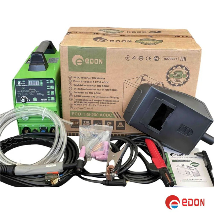 Інверторне аргонне зварювання EDON ECO TIG-200 AC/DC