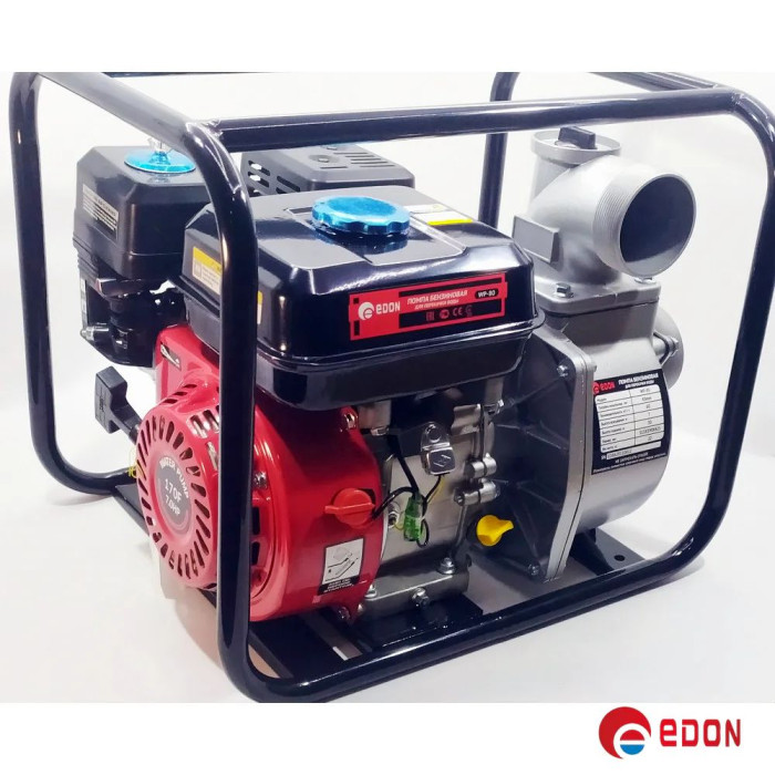 Мотопомпа бензинова EDON WP-80