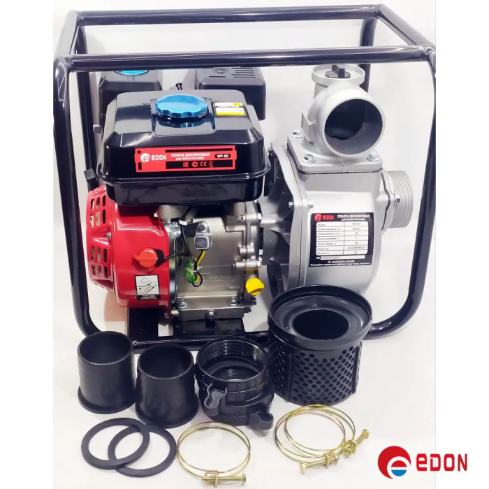 Мотопомпа бензинова EDON WP-80