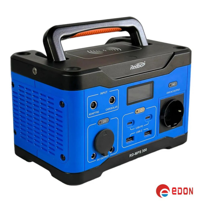 Портативна зарядна станція REDBO Portable Power Station 300W 265.7Wh