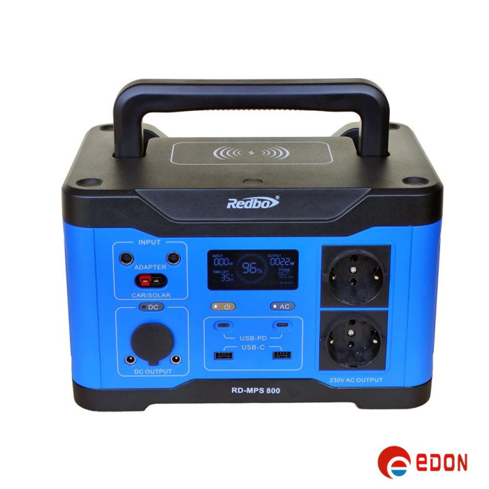 Портативна зарядна станція REDBO Portable Power Station 800W 891,7Wh