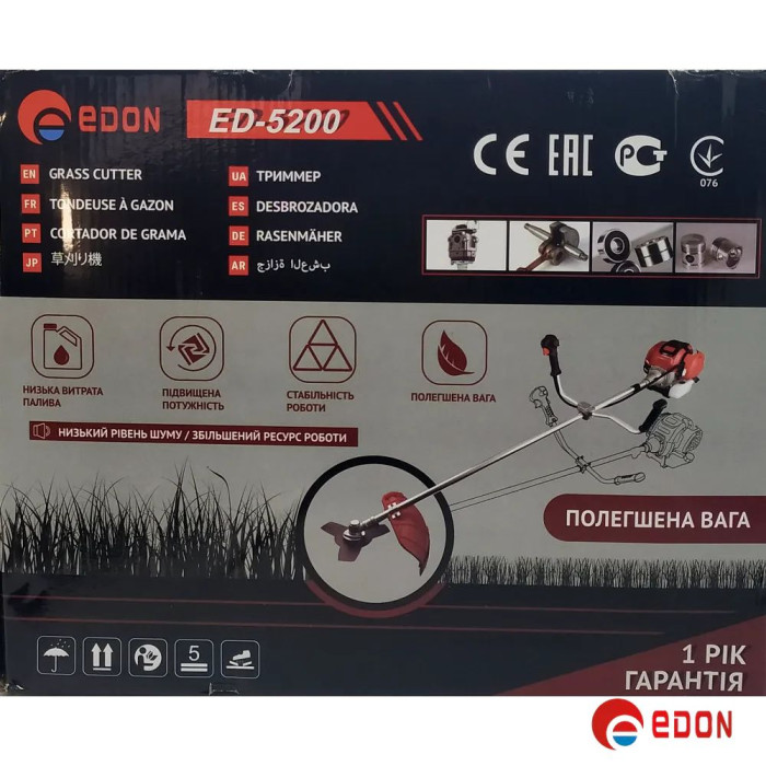 Тример бензиновий EDON ED-5200