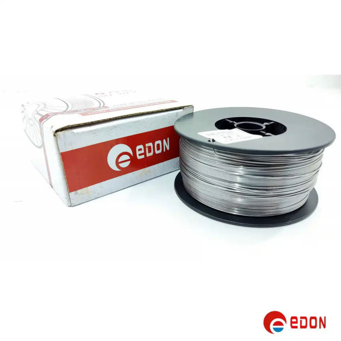 Флюсовий зварювальний дріт Edon 0.8 мм x 1 кг (Е71Т-GS)