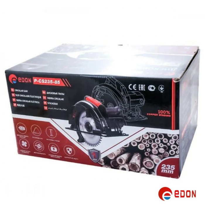 Циркулярна пилка EDON P-CS235-85